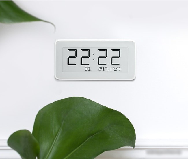 Термогигрометр Xiaomi Temperature and Humidity Monitor Clock LYWSD02MMC (международная версия)