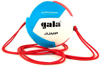 Волейбольный мяч Gala Jump 12 BV 5485 S (размер 5, красный/синий/желтый)