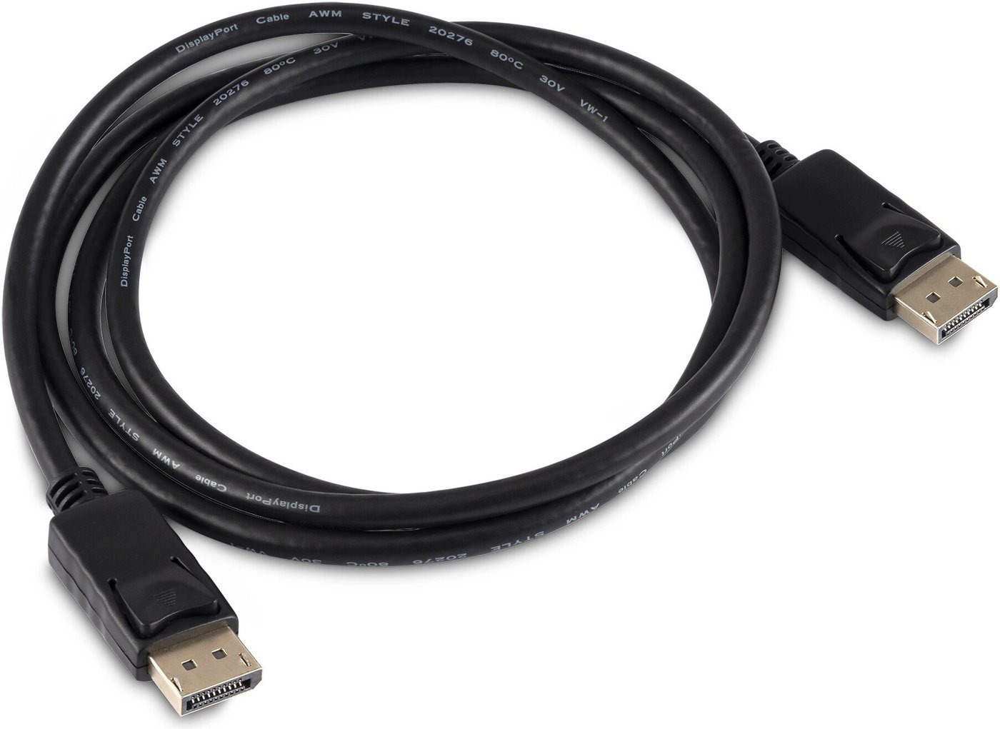 Кабель Buro BU-DP2.0-3M DisplayPort - DisplayPort (3м, черный)