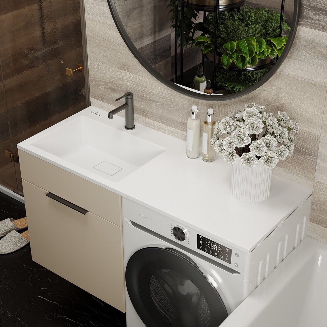 Умывальник Roxen Faber 100L 30010100L-W
