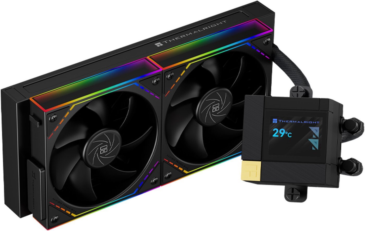 Система жидкостного охлаждения для процессора Thermalright Core Matrix 240 Vision ARGB (черный)