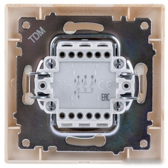 Выключатель TDM Electric Лама SQ1815-0303