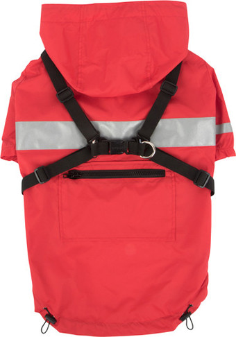 Дождевик для животных Puppia Wilderness PLRA-JM9320-RD-XXL (красный)