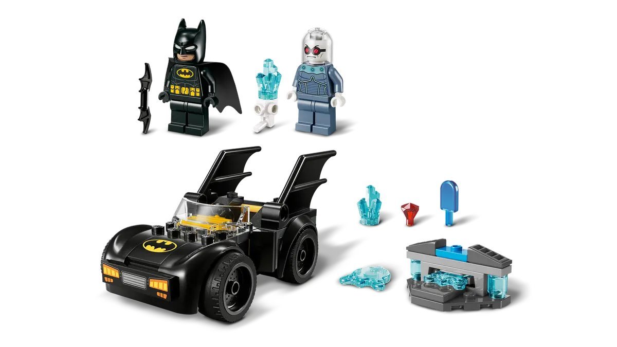 Конструктор LEGO Super Heroes Бэтмен на Бэтмобиле против Мистера Фриза 76301