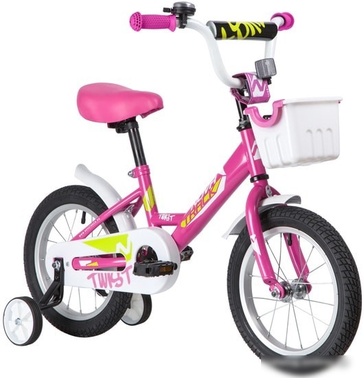 Детский велосипед Novatrack Twist 14 2020 141TWIST.PN20 (розовый)