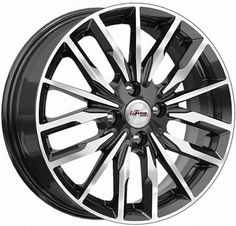 Литые диски iFree Миконос (КС946) 16x6" 4x100мм DIA 60.1мм ET 45мм Блэк джек