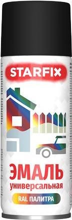 Эмаль Starfix SM-103039-1 520 мл (черный матовый)