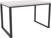 Стол Hype Mebel Чикаго 120x60 (черный/древесина белая)