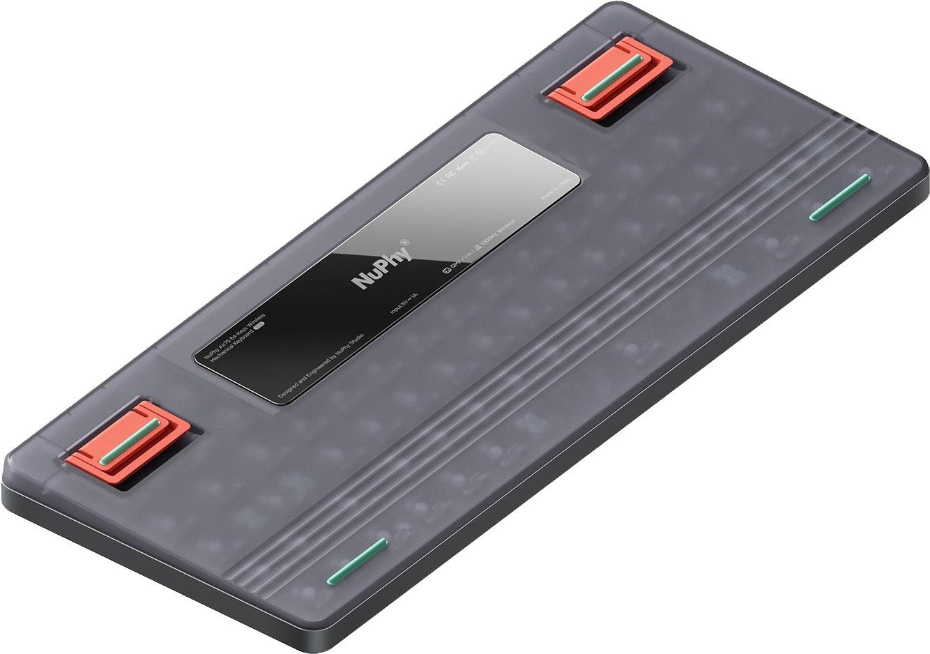 Клавиатура NuPhy Air75 V2 Lunar Gray (Gateron Low Profile Blue 2.0)