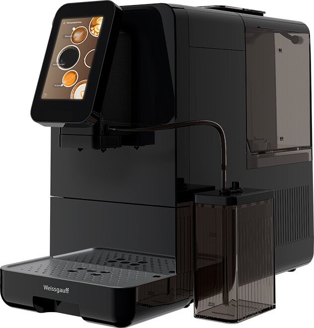Кофемашина Weissgauff WCM-345 TFT Automatic Touch Cappuccino Nero WiFi