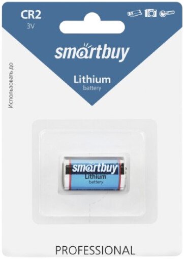 Батарейка SmartBuy CR2/1B SBBL-2-1B (1 шт) Батарейка SmartBuy CR2/1B SBBL-2-1B (1 шт)