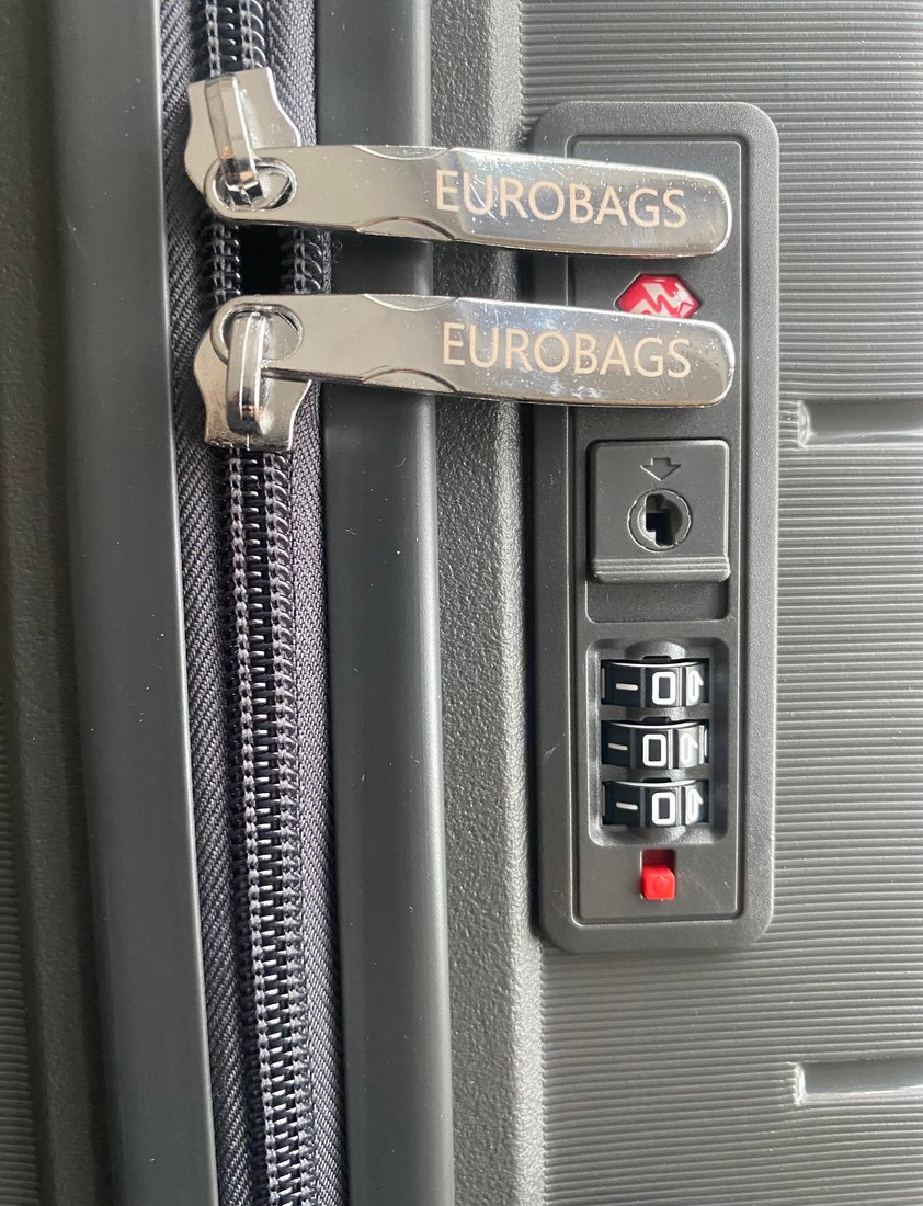 Чемодан-спиннер Eurobags PP-N95 (М, графитовый)