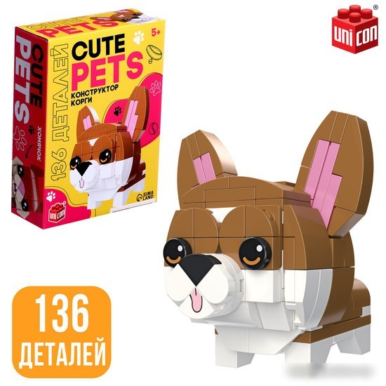 Конструктор Unicon Cute pets 9278949 Корги