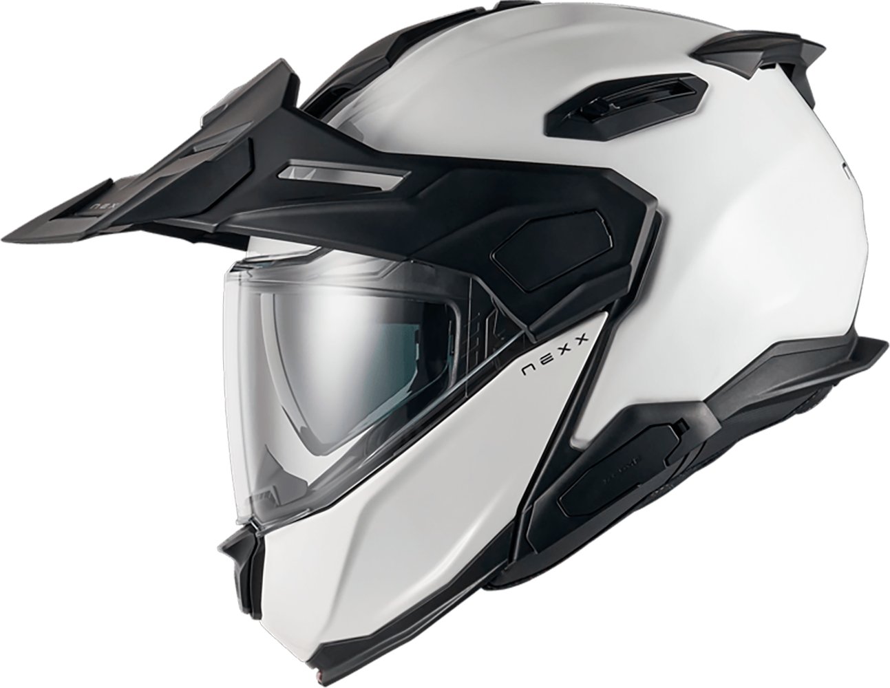 Мотошлем Nexx Helmets X.Lifecountry Plain (M, белый)