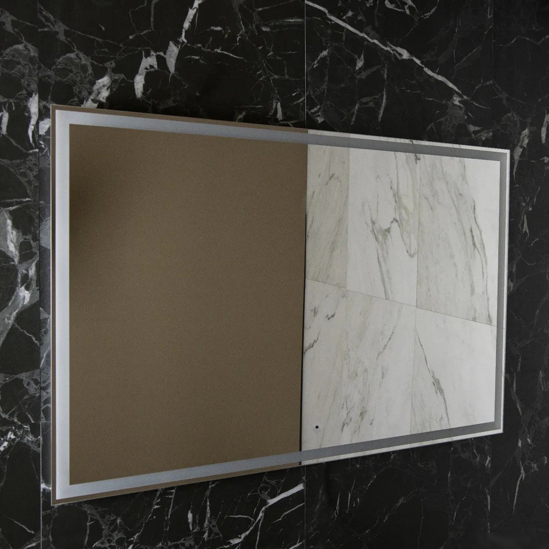 Пекам Зеркало Greta 90x60 greta-90x60B (с подсветкой и бесконтактным сенсором)