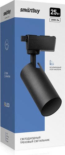 Трековый светильник SmartBuy SBL-TKBK1-25w-4K