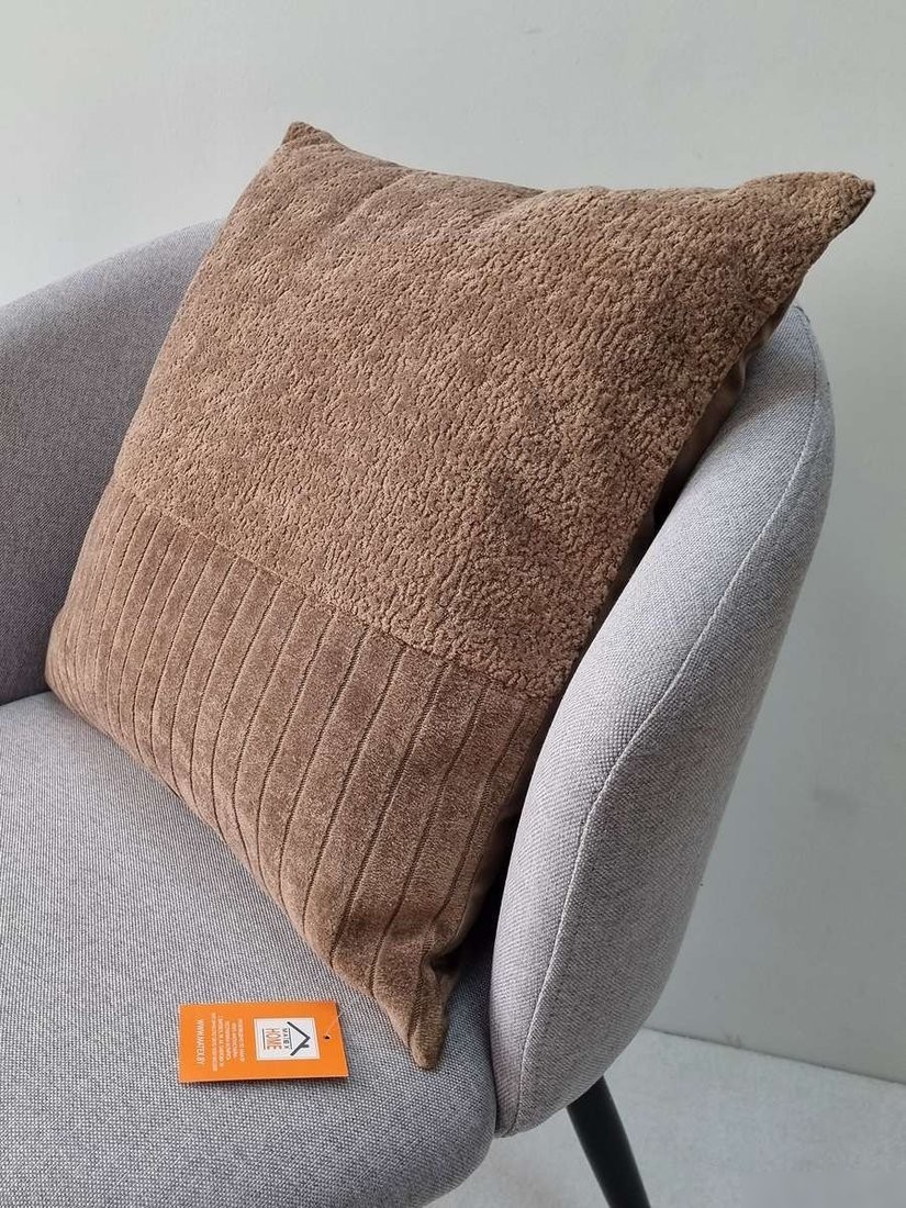 Чехол на подушку Matex Tufted Velvet ALEX-48 (коричневый)
