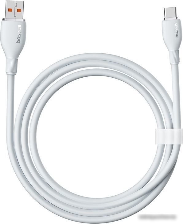 Кабель Baseus Pudding Series USB Type-A - USB Type-C (1.2 м, белый)