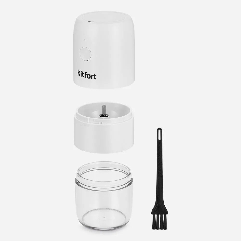 Аккумуляторная кофемолка Kitfort KT-7610