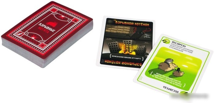 Настольная игра Мир Хобби Взрывные котята 18+
