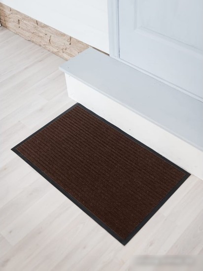 Придверный коврик ComeForte Floor Mat Стандарт 50x80 (коричневый)
