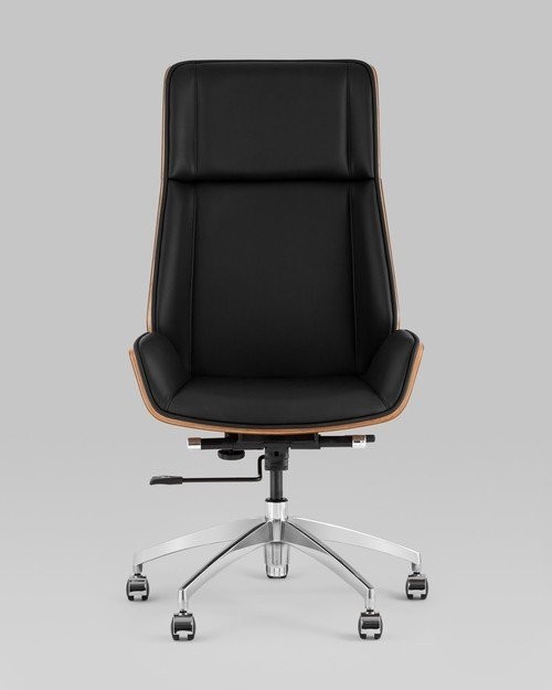 Офисное кресло TopChairs Crown SN A312 8383-29 Walnut Back (черный)