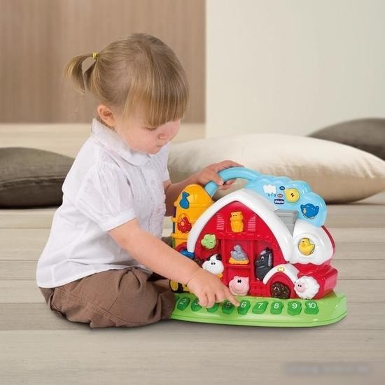 Интерактивная игрушка Chicco Говорящая ферма 00060079000180
