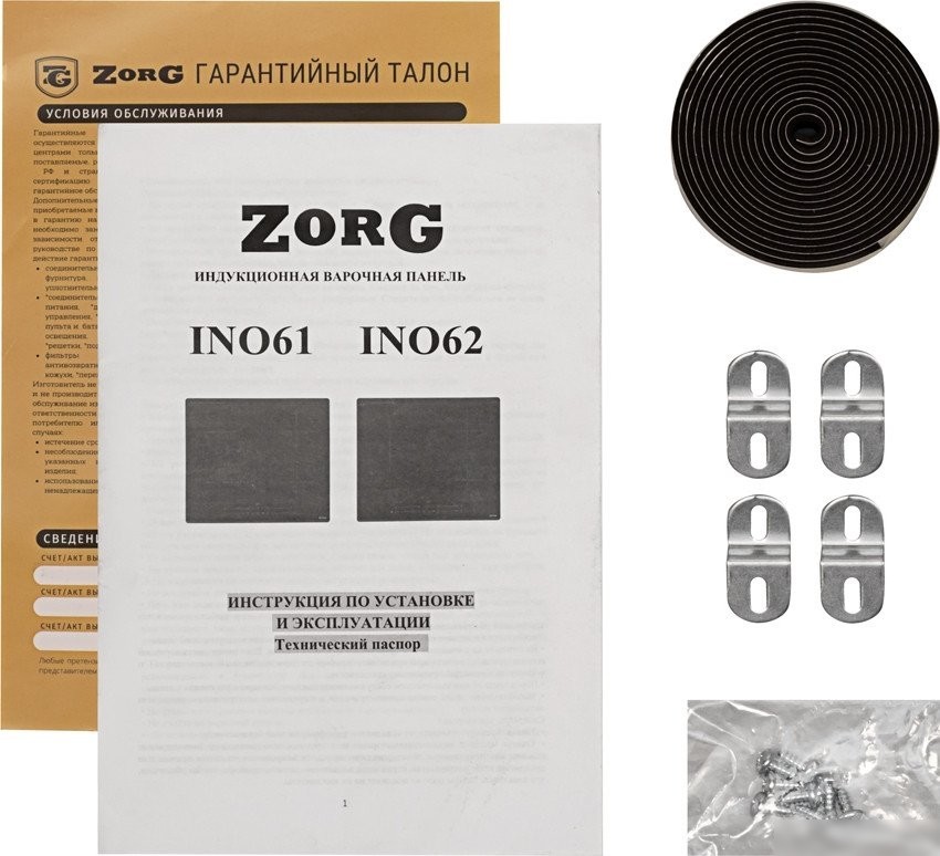 Варочная панель ZorG INO61 (черный матовый)