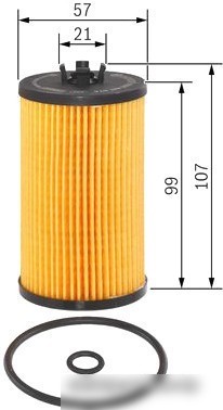 Масляный фильтр Bosch F026407074