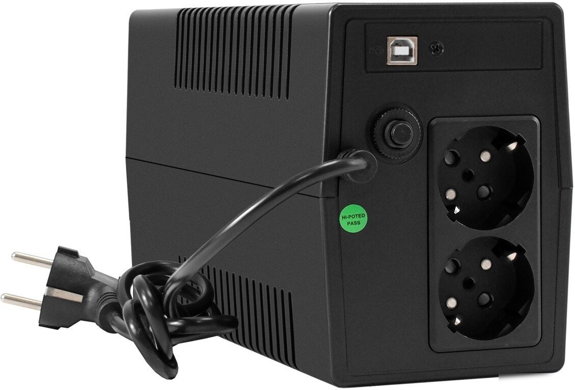 Источник бесперебойного питания ExeGate Power NB-650.LED.AVR.2SH.USB