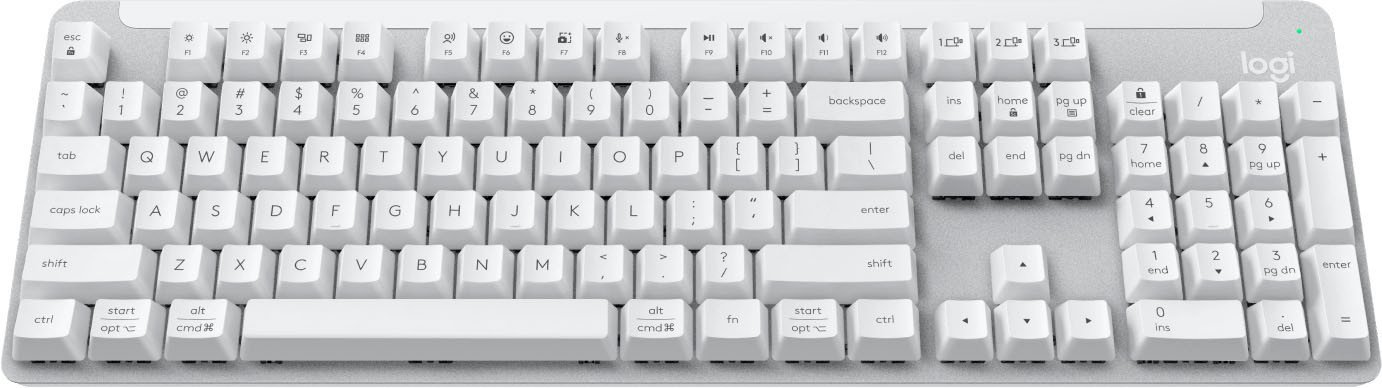 Клавиатура Logitech Signature K865 920-011893 (белый, с гарвировкой)