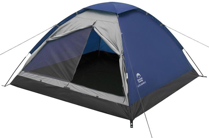 Треккинговая палатка Jungle Camp Lite Dome 3 (синий/серый)