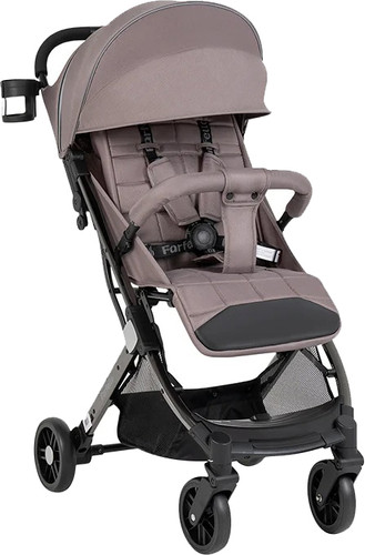 Коляска прогулочная «книга» Farfello Comfy Go Comfort CG-302 (серый/черный хром)