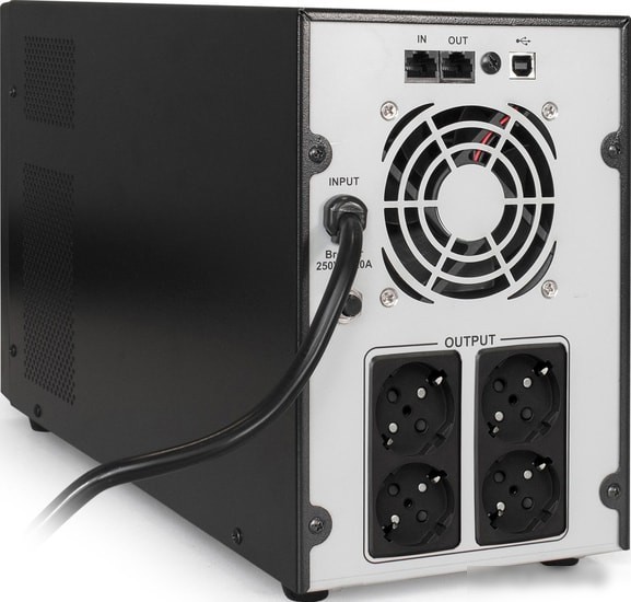 Источник бесперебойного питания ExeGate SpecialPro Smart LLB-3000.LCD.AVR.EURO.RJ.USB
