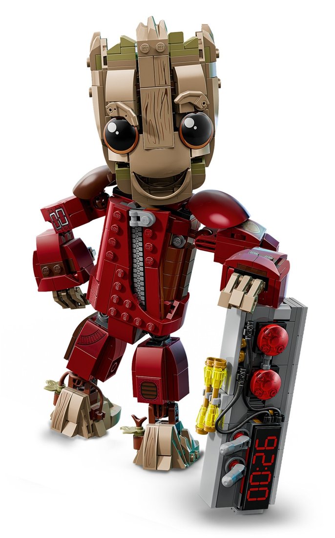 Конструктор LEGO Marvel 76341 Грут в костюме Опустошителя
