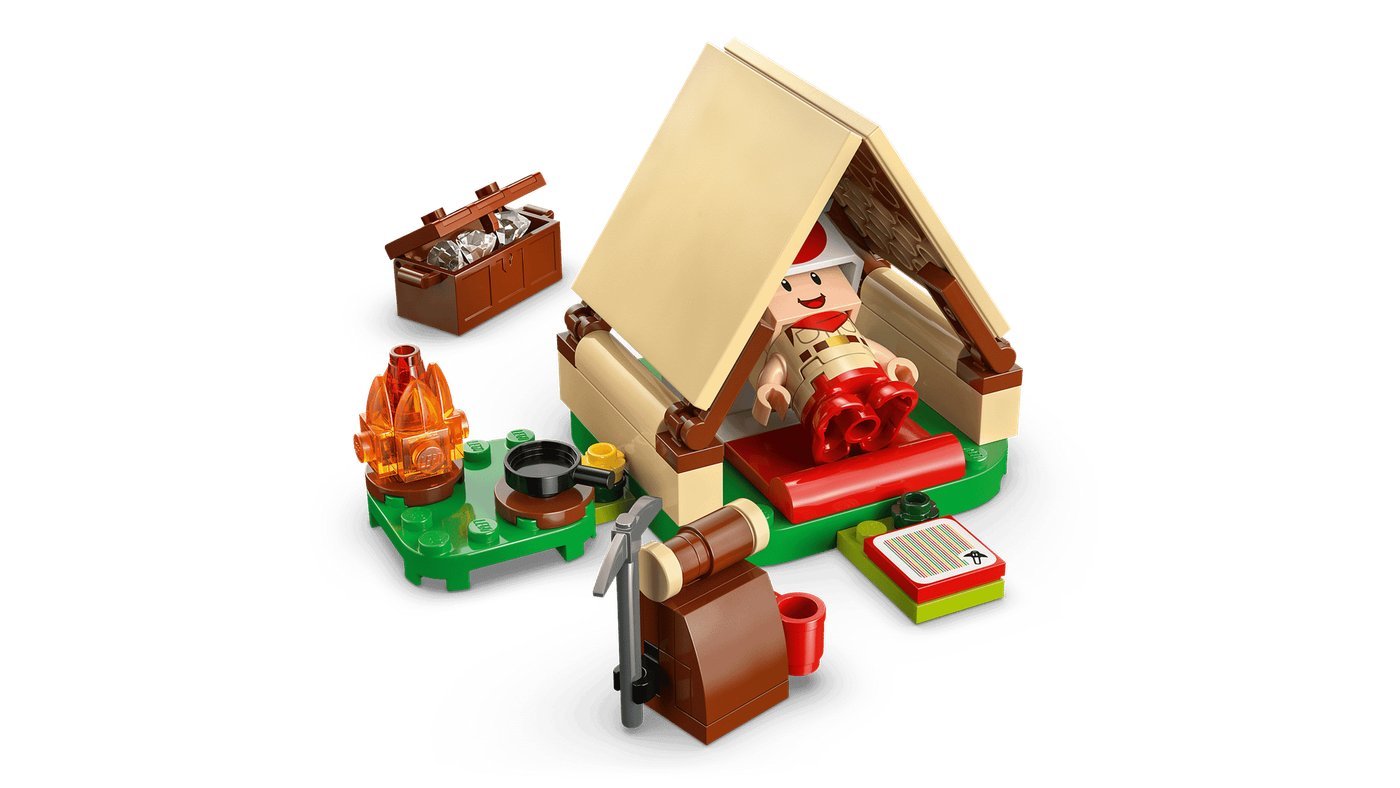 Конструктор LEGO Super Mario Лагерь капитана Тоада 72040