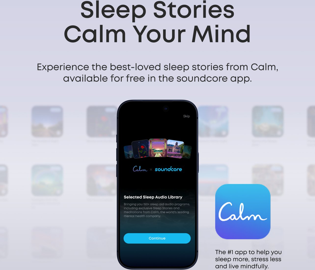 Наушники Anker Soundcore Sleep A30 (сиреневый)
