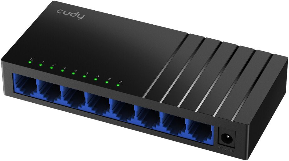 Неуправляемый коммутатор Cudy GS108D 5.0