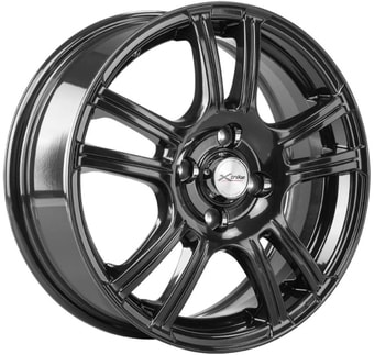 Литые диски X'trike X-105 15x6" 4x100мм DIA 67.1мм ET 45мм BK