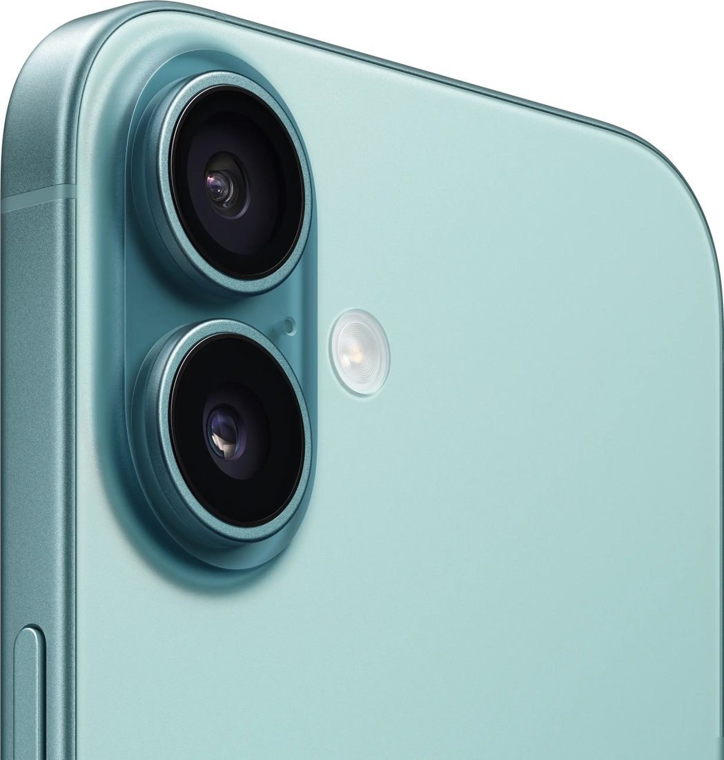 Телефон Apple iPhone 16 128GB (бирюзовый)