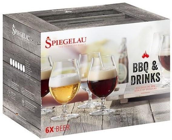 Набор бокалов для пива Spiegelau BBQ&Drinks Beer Set 4991788 (6 шт)