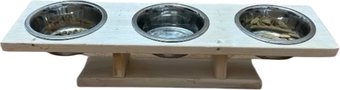 Миски на подставке KraftHouse 14x13x50см на подставке 2039805619597