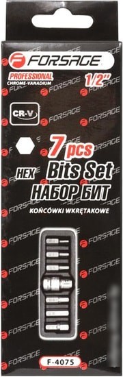 Набор бит FORSAGE F-4075 (7 предметов)