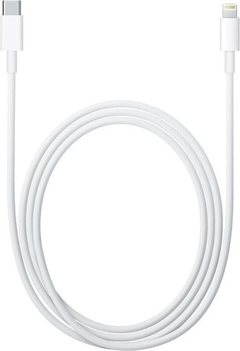 Кабель Apple USB 2.0 Type-C - Lightning (1 м, белый)