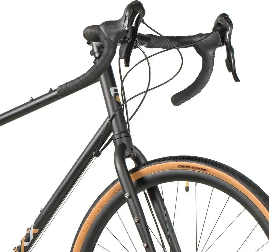 Велосипед Foxx Grit 700C р.22 70SHD.GRIT.22BK6 (черный)