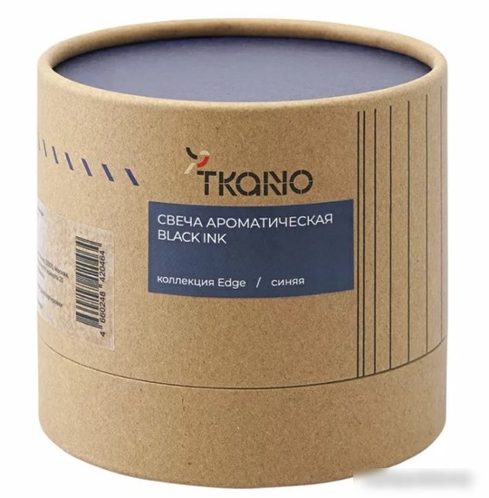 Свеча Tkano Edge Black Ink TK23-ARO0043 (синий)