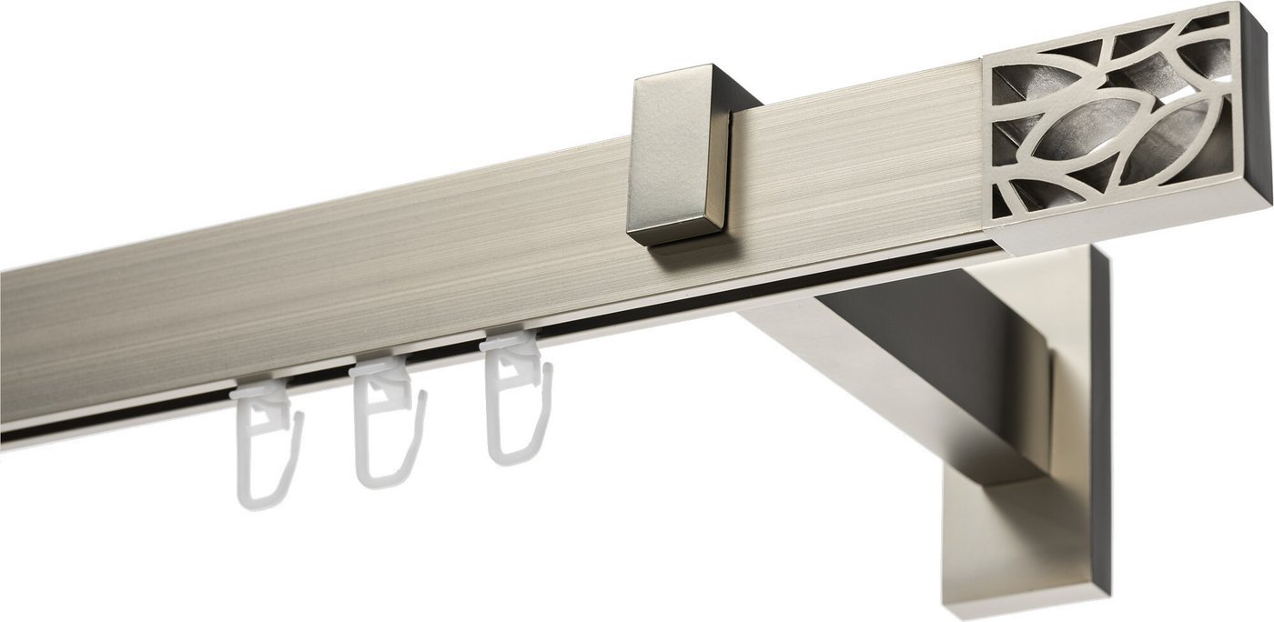 Карниз для штор Sundays Home Флэт Лайн Грид одинарный (сатин 3 м)