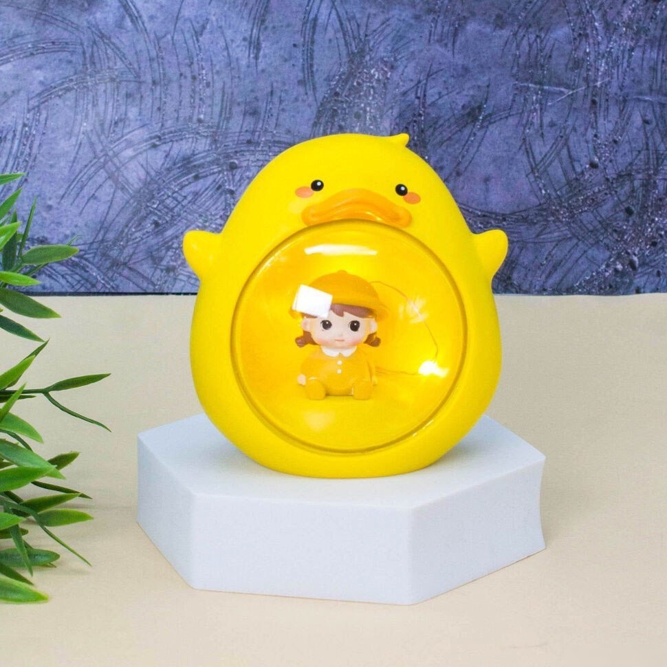 Ночник ILikeGift Baby Duck BB2675-6A (желтый)