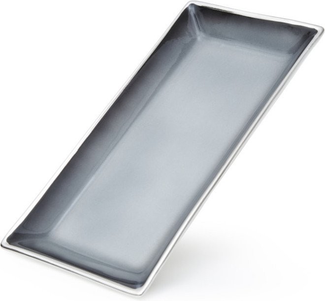 Тарелка обеденная Fissman Elegante Gray 13716