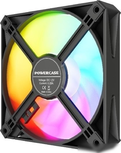 Вентилятор для корпуса Powercase M56-12 ARGB